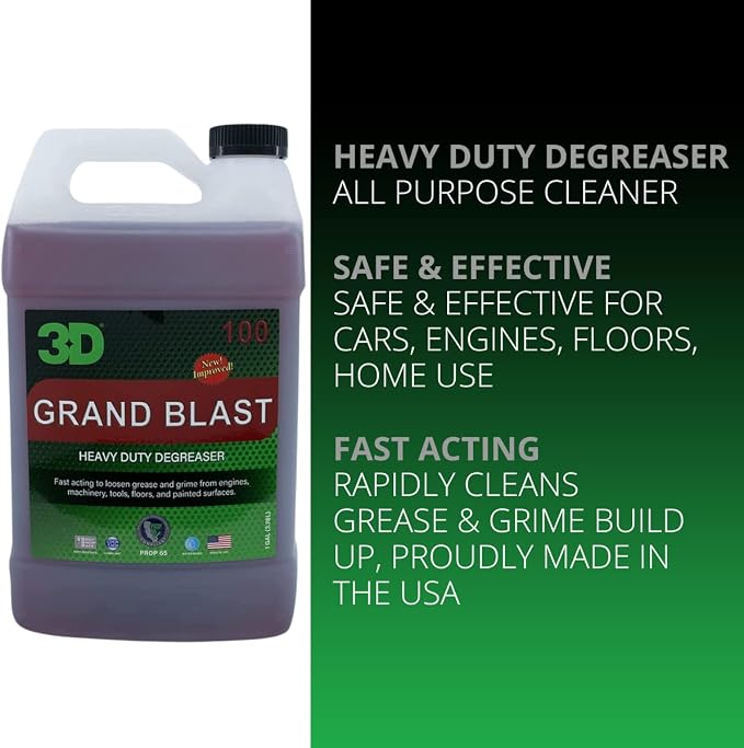 3D Grand Blast Engine Degreaser – Heavy Duty Biodegradable Cleaner - Image 3
