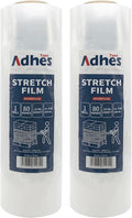 ADHES Heavy Duty Shrink Wrap Roll, 18 Inch x 1500 Feet, 80 Gauge Industrial by ADHESTAPEPERSUITOFPERFECTION