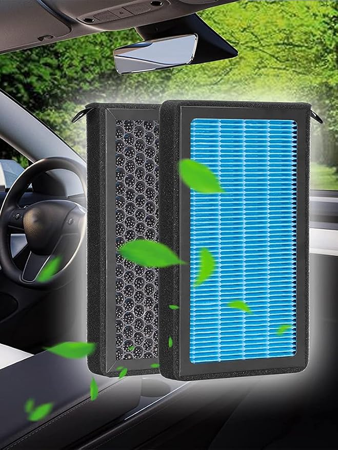 Tesla Model 3 Model Y Cabin Air Filter HEPA Replacement Filter Activated Carbon - Image 8
