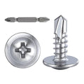 Wensilon #10×1/2”for Sheet Metal Self-Tapping Screws 410 Stainless Steel Truss by Wensilon