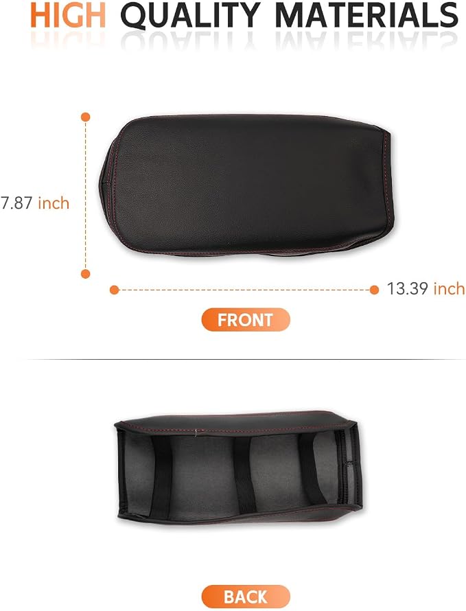 CDEFG for Chevrolet Blazer 2019-2025 Center Console Cover Armrest Box Cover for - Image 7