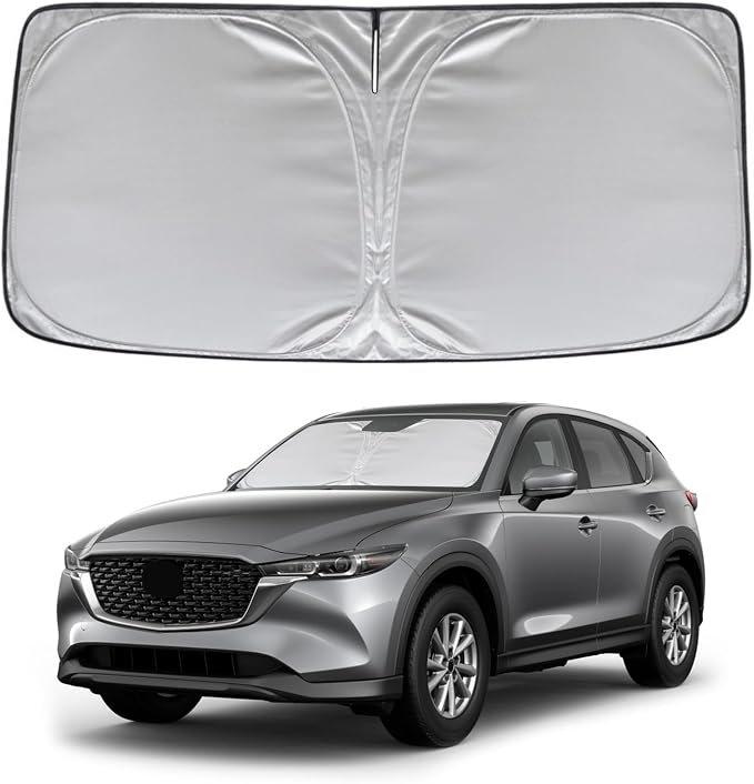 KAYZT Windshield Sun Shade for Mazda CX5 2017-2025 Foldable Sunshade CX-5 Sport by KAYZT