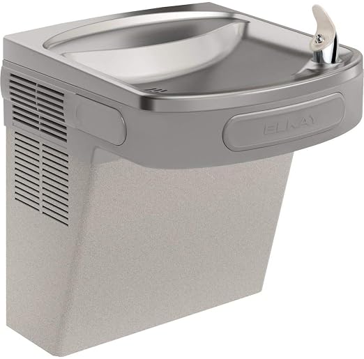 Elkay EZS8L Wall Mount ADA Cooler Non-filtered Refrigerated Light Gray Granite by ELKAY