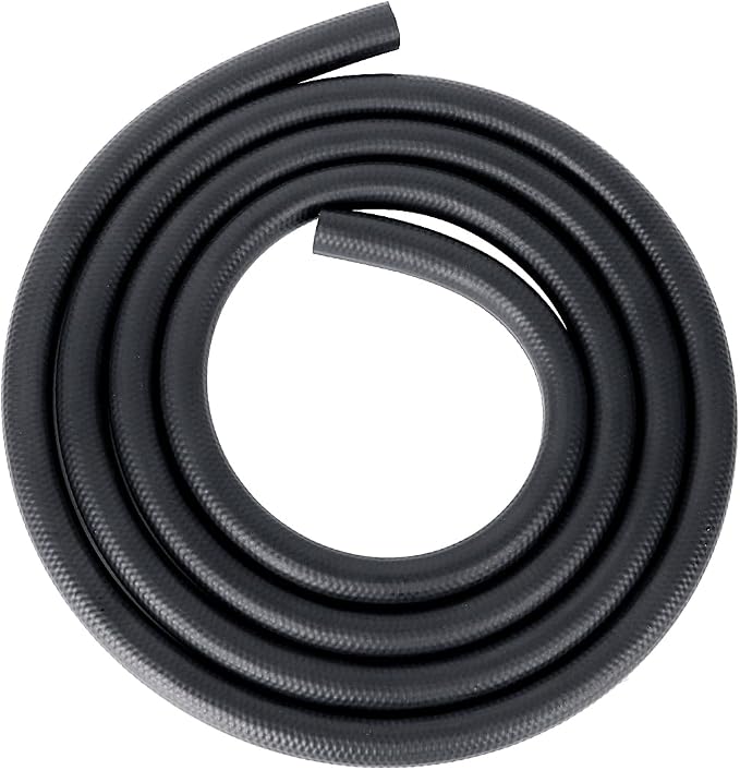 LokoCar Rubber Fuel Hose Line Push Lock 1/4" ID SAE 30R7 NBR 10ft 300PSI Black by GetToKnowEachOther