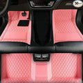 TAHALICustom Colors Car Floor Mats Black Pink by Unknown