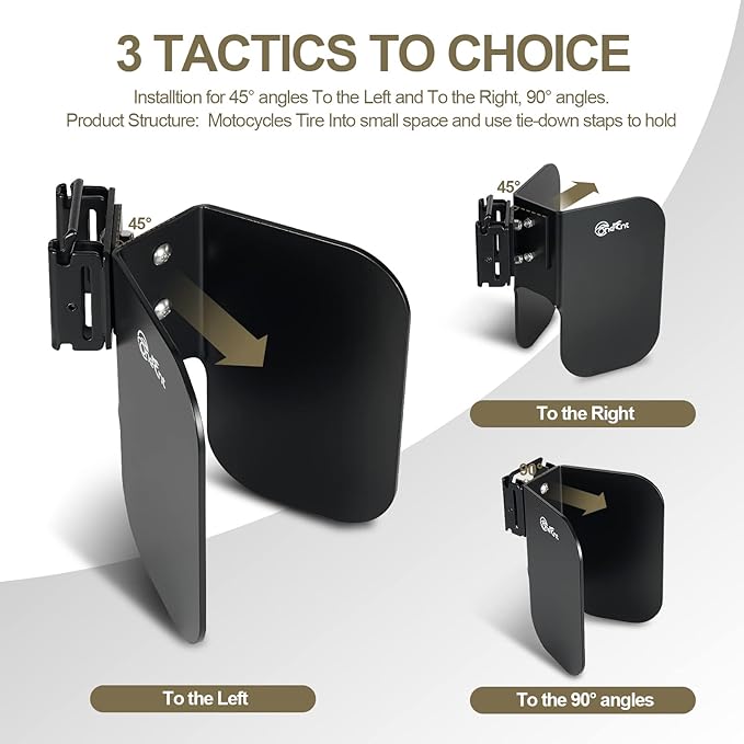 2pcs E-Track Wheel Chock & Strap Kit |E Track Motorcycle Wheel chocks - Image 3