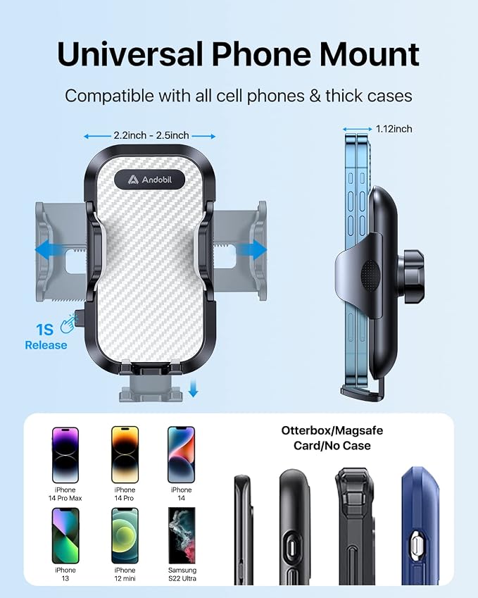 andobil Car Phone Mount - Image 5