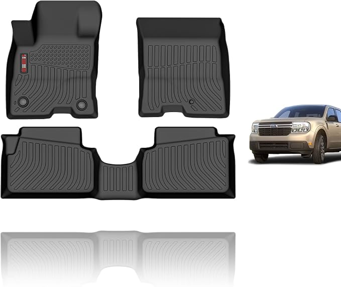 KELCSEECS Floor Mats Custom for 2025 2024 Ford Maverick Hybrid 2023 2022 Ford by KELCSEECS