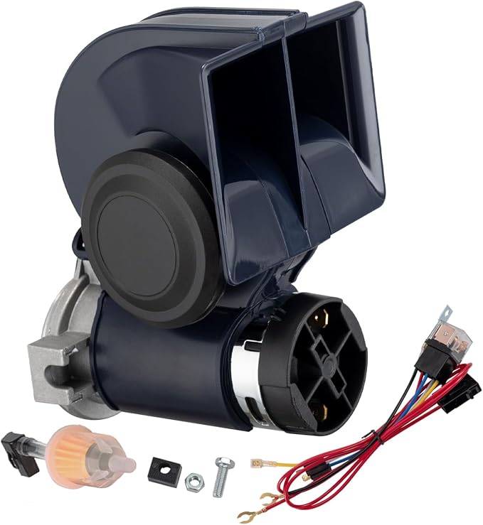 Air Horn, 12V 150DB Loud Train Horn kit by AOLIHAN