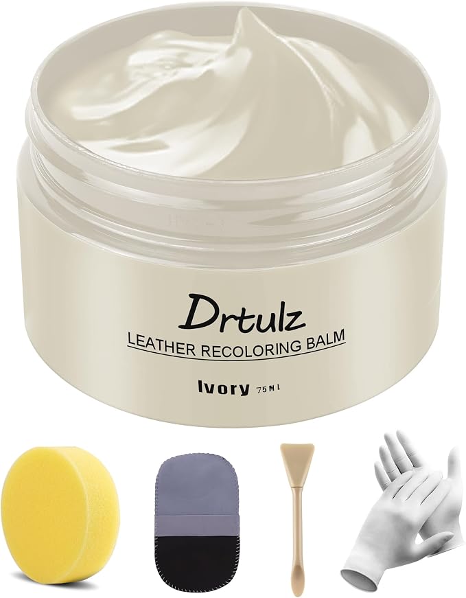 Leather Recoloring Balm, Leather Color Restorer Conditioner, Leather Restorer by drtulz