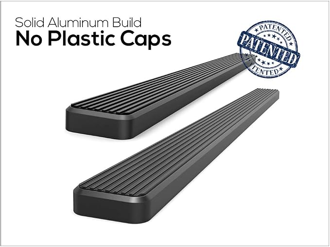 APS Running Boards 5-inch Black Compatible - Image 4