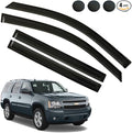 Rain Guards for Chevrolet Tahoe/GMC Yukon 2015-2020, Tape-on Side Window by LETINGFAR
