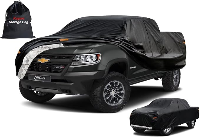 Kayme Truck Cover Custom Fit Chevrolet Colorado Extended/Crew Cab SB. Full by kayme