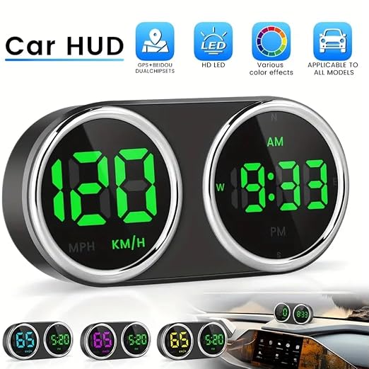 GPS Heads Up Display for Cars Digital Dashboard Speedomete - Image 7