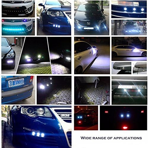 LEADTOPS 10Pcs 18mm 12V Eagle Eye LED Car Fog DRL Daytime Running Light Backup - Image 7