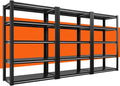REIBII 40" W Garage Shelving, Heavy Duty Storage Shelves Load 2500LBS, 5-Tier by REIBII