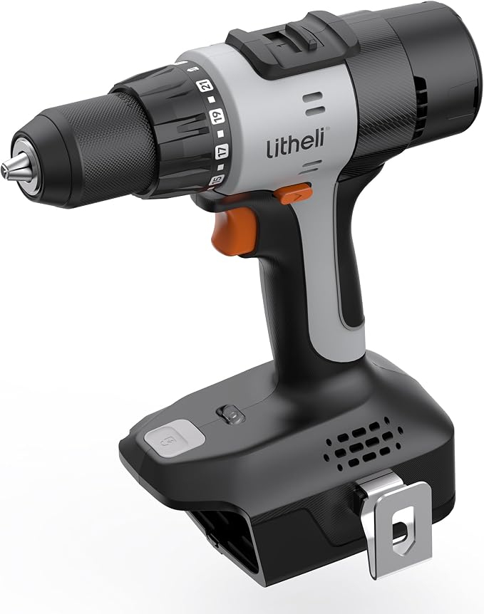 Litheli Cordless Drill Driver, Electric Power Drill by Litheli