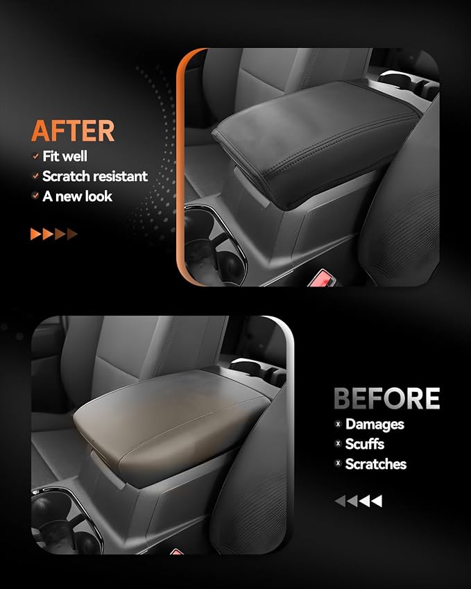 CDEFG for Chevrolet Colorado 2023-2025 2026 Center Console Cover Armrest Box - Image 3