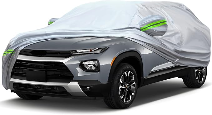 KEYOOG 6-Layer Full Car Cover is All-Weather Waterproof, Universal in All by KEYOOG