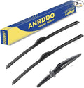 3 wipers Replacement for 2010-2021 2022 2023 Toyota 4Runner, Windshield Wiper by ANRDDO