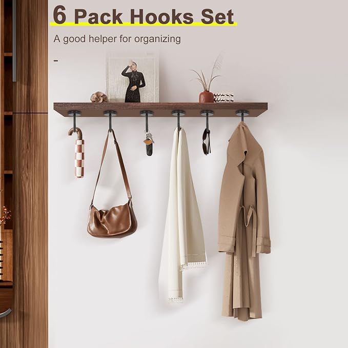 NearMoon Coat Hooks, Wall Hooks - Image 7