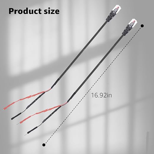2PCS RJ11 Replacement Mirror Wire Power Cord - Image 4