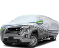 TUCAREST 6-Layers Heavy Outdoor Pickup Full Car Cover Hard Shell Zipper Design by TUCAREST