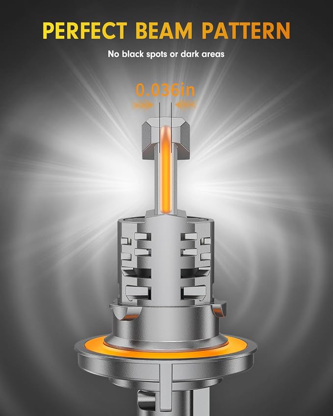 FAHREN 9008 H13 Bulbs, Lastest 45000LM High Visibility, 6500K Cool White - Image 6