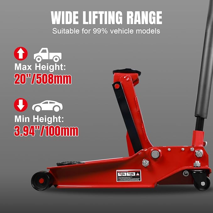 BIG RED Hydraulic Low Profile Service/Floor Jack - Image 2