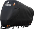 Motorcycle Cover Waterproof Outdoor, 300D Heavy Duty, UV & Rain Resistant by TATATOO