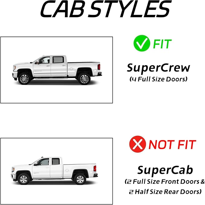 4 PCS in-Channel Rain Guards Fit - Image 3