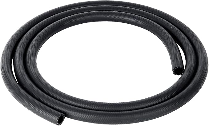 LokoCar Rubber Fuel Hose Line Push Lock 1/2" ID SAE 30R7 NBR 5ft 300PSI Black - Image 8