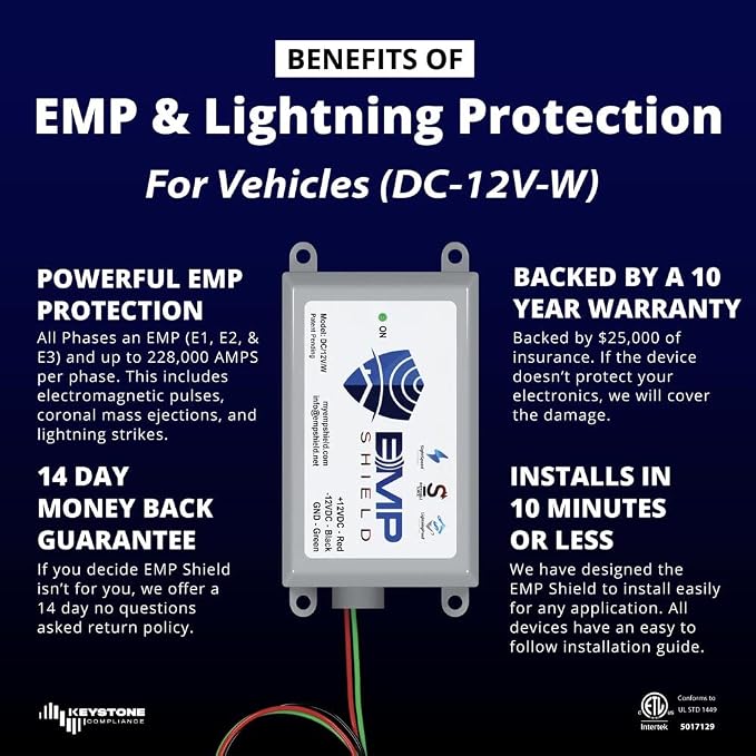 EMP Shield – Vehicle EMP Protection 12 Volt DC - Image 2