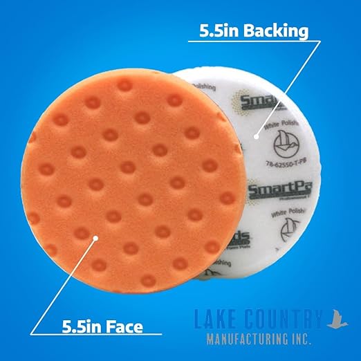 Smart Foam Pads Dual Action 5.5 inch Cut and Polish Combo | Perform 2-Step - Image 5