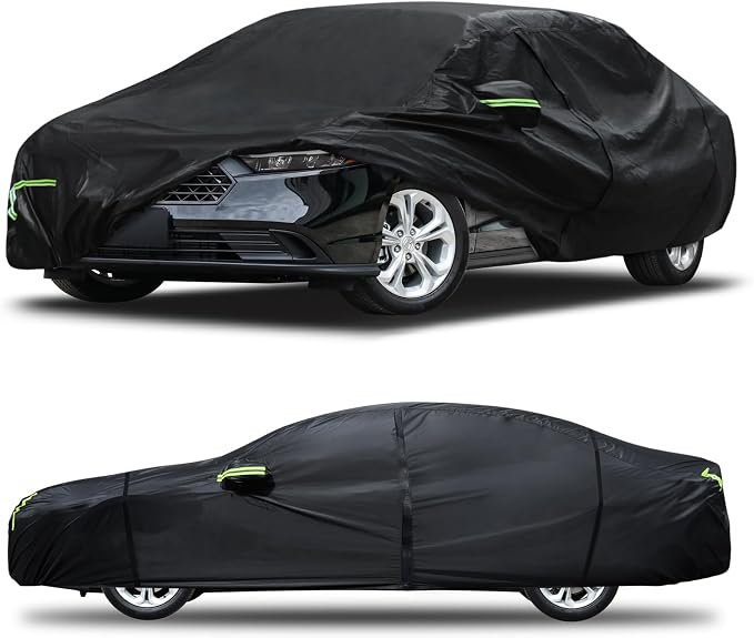 Car Cover Custom Fit for Toyota Camry 1996-2025, Honda Accord 2001-2025 by Qualencey