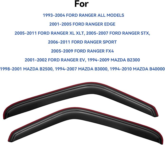 in-Channel Window Visors Rain Guards - Image 3