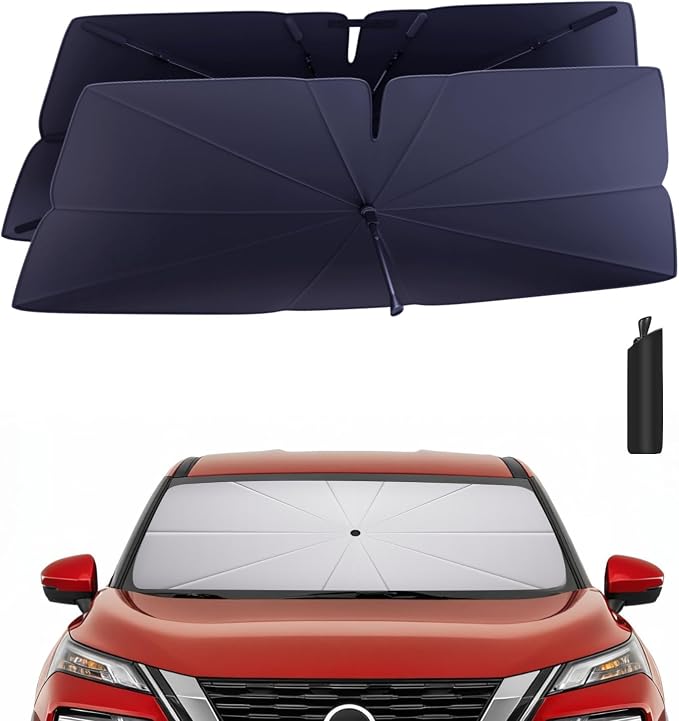 Windshield Sun Shade Umbrella: Custom Fit by HIMUMOY