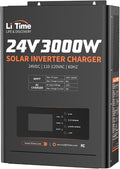 LiTime 24V 3000W All-in-One Solar Inverter Charger | 60A MPPT Solar Controller by LiTime