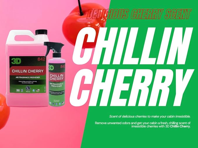 3D Chillin Cherry Car Air Freshener – 16oz Spray – Natural Cherry Scent from - Image 2