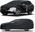 Car Cover Custom Fit for Honda CRV 1997-2025, Toyota RAV4 1996-2025, 6 Layers by Qualencey