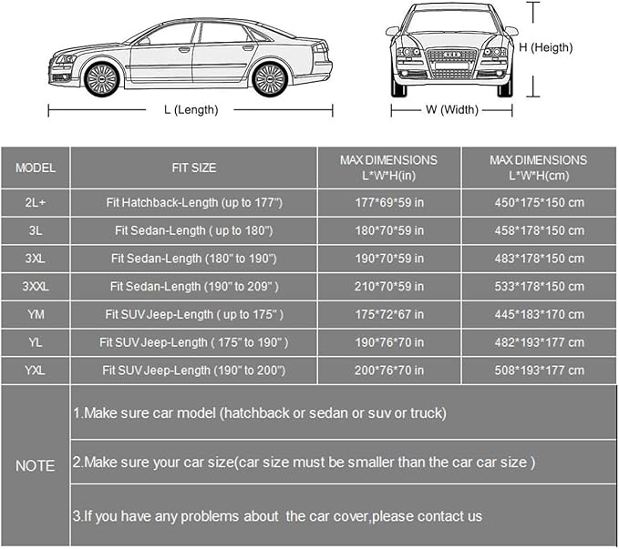 Car Cover Waterproof All Weather, Outdoor Car Cover - Image 7