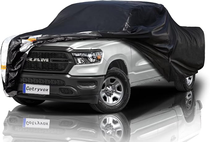 Dodge Ram 1500 Truck Cover Custom Fit 2009-2025 Quad Cab SB by FocusonQualityServiceHear