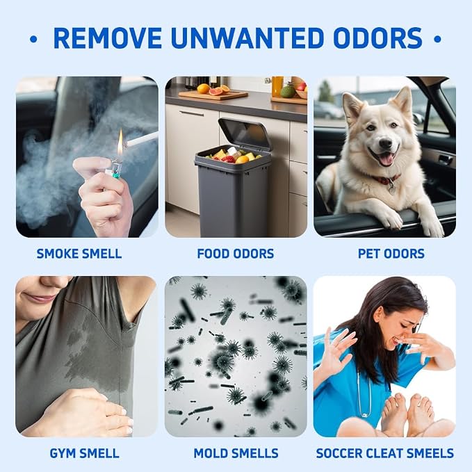 Glodway Whole Car Air Refresher, Odor Eliminator Remover Spray - Image 4