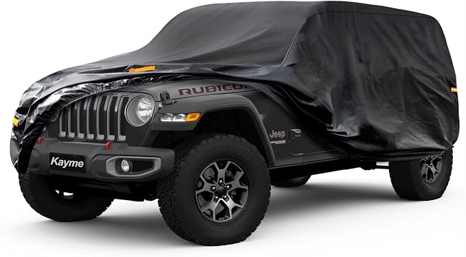 Kayme 7 Layers Car Cover Custom Fit by kayme