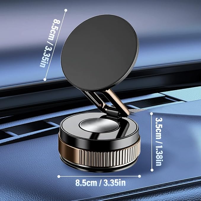 360° Adjustable Vacuum Magnetic Phone Holder, 2025 Strong Suction Portable - Image 3