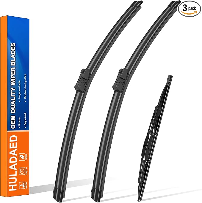 HULADAED® 24'' 17'' 13'' Windshield Wipers Replacement by HULADAED