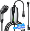 Level 1/2 EV Charger, 16Amp Electric Car Charger 25FT Cable by Seguma