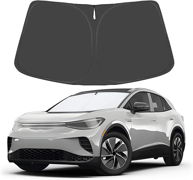 Proadsy for Volkswagen VW ID.4 2021-2025 Windshield Sun Shade 4-Layer Foldable by Proadsy