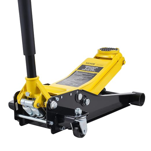 VEVOR Low Profile Floor Jack 2 Ton, Heavy Duty Iron Hydraulic Racing Floor Jack - Image 9