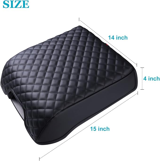 Center Console Cover for Ford F150 2015-2020, Armrest Cover for F250 F350 F450 - Image 7